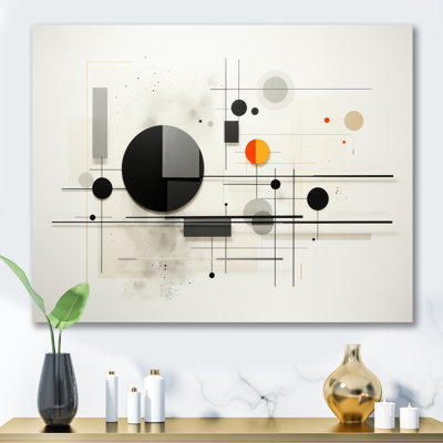 " Beige Suprematism Minimalist Exploration I "