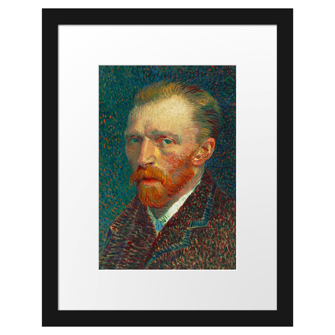 Gerahmter Kunstdruck Self Portrait von Vincent Van Gogh