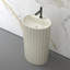 Lavabo de salle de bain sur pied Chloe