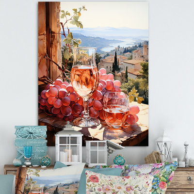 Vineyard Gentle Impression I - Wine Wall Art