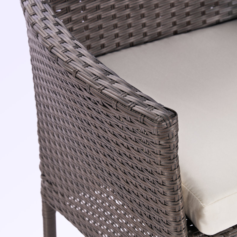 Markeyia 51.74 " W Metal Loveseat with Cushions
