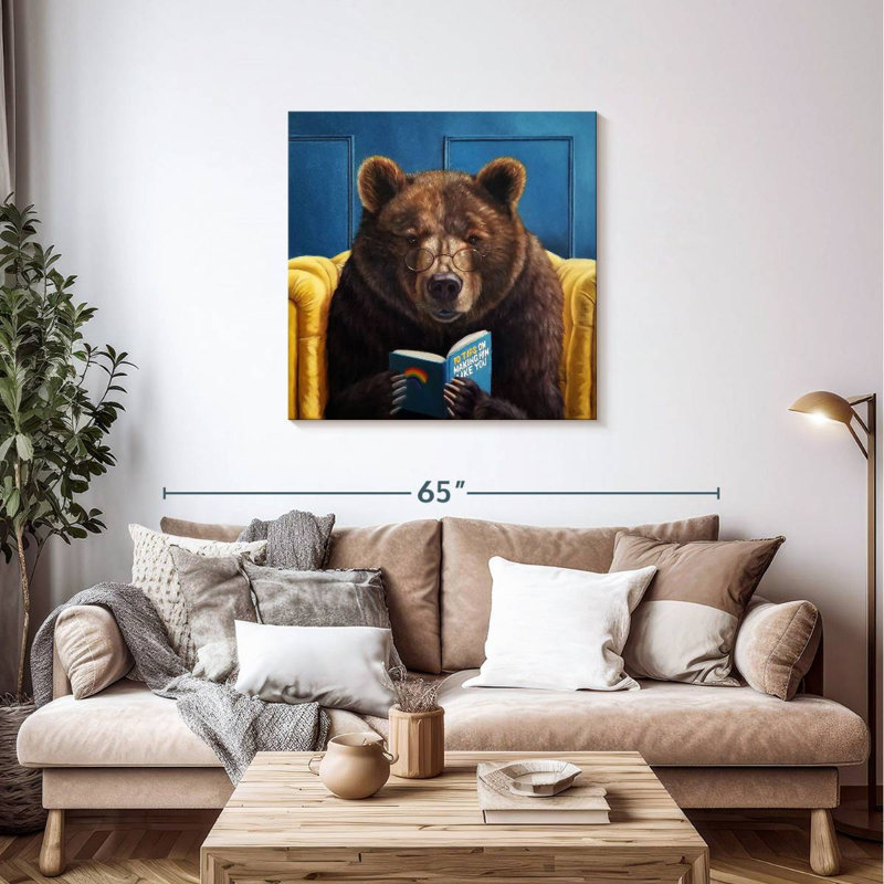 Ketti Bear Trap I, 36" H x 36" W