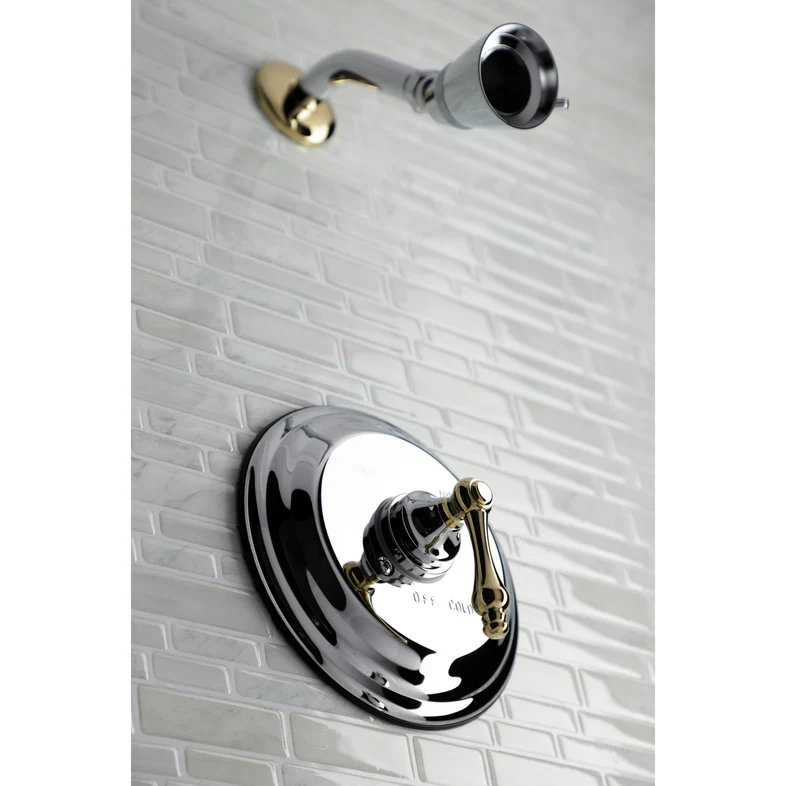 Kingston Brass Restoration Single-Handle Pressure Balanced Shower Faucet, Polished Chrome