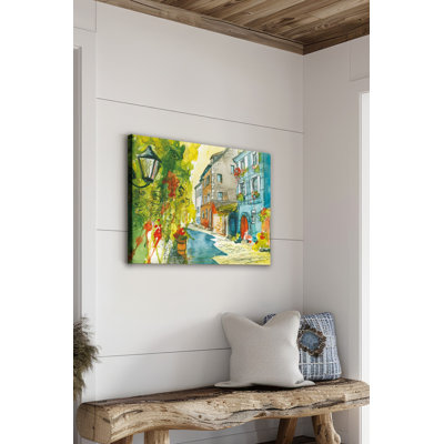 Stunning Decorative Canvas Painting, 19.7 x 27.6 inches | 100% Canvas, Thickness: 1.2 inches | Vibrant Colors, Perfect for Living Room & Bedroom Décor | Enhance Your Space with Artful Elegance