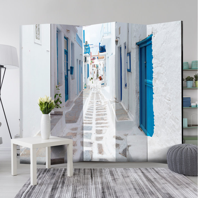 Mahfouz 172 cm H Solid Wood Folding Room Divider, 5