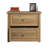 Lateral File With Style, Brown Finish