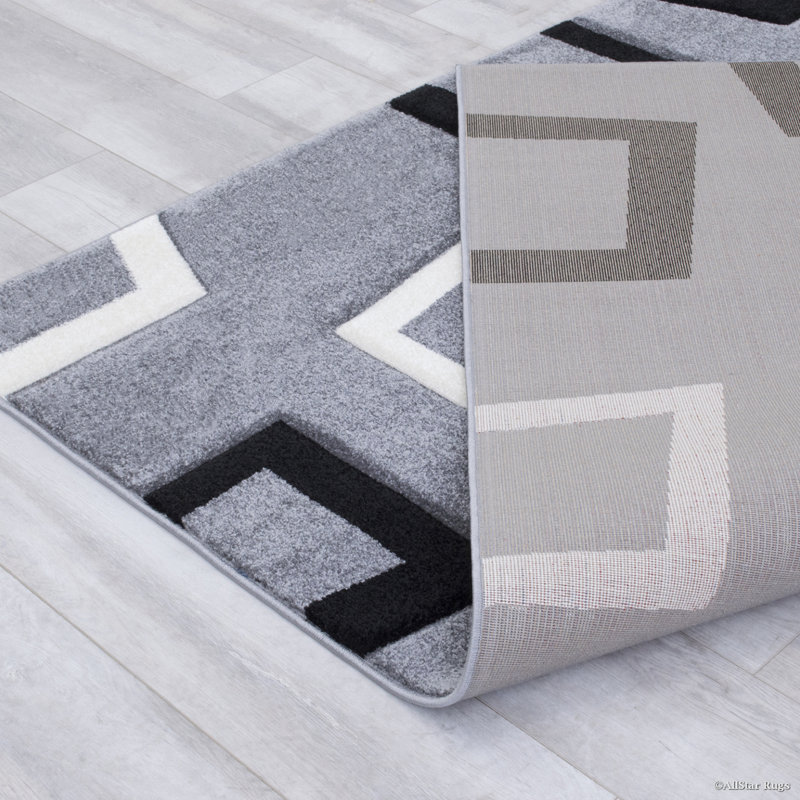 Geometric Indoor Rug, Rectangle 5'2" x 7'2"