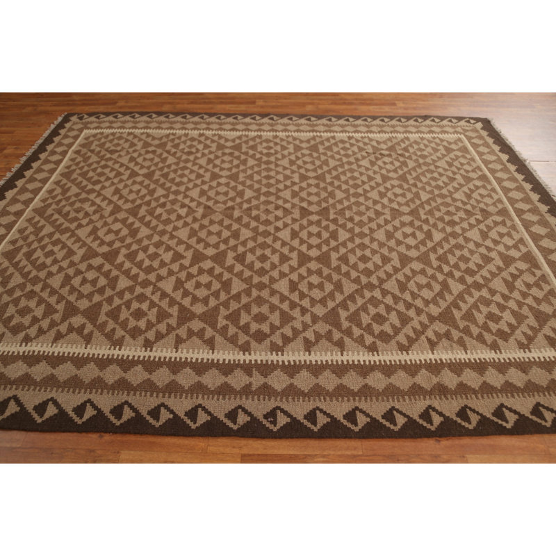 Tapis oriental géométrique Kilim 7 x 10
