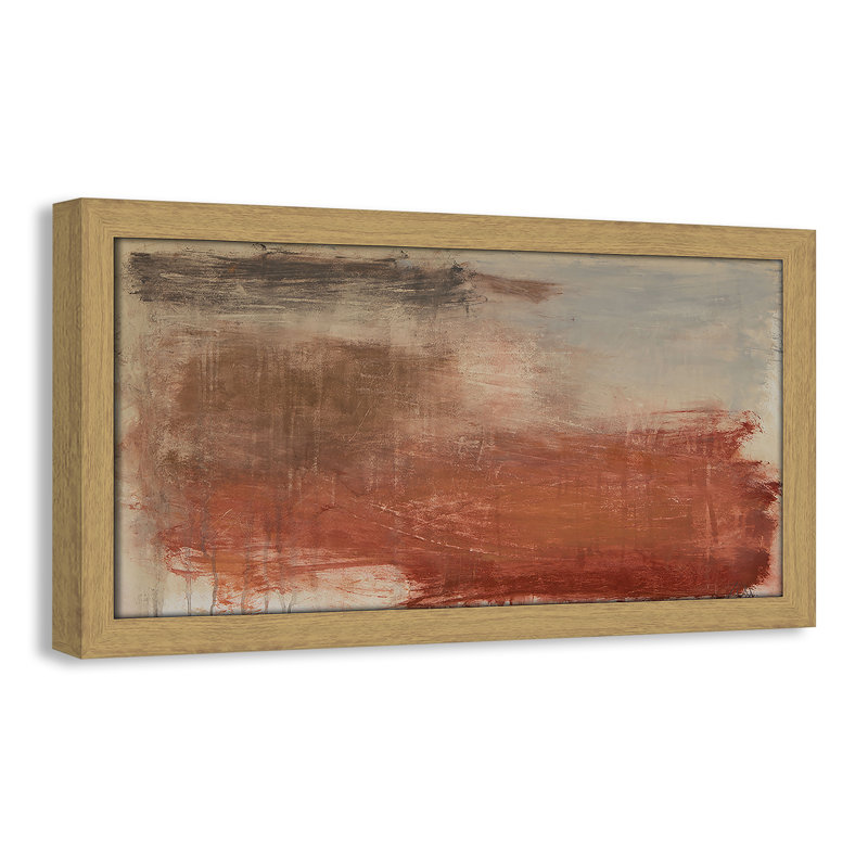«Autumn Over The Rivera» par Casa Fine Arts, H 9 po x l 17 po x P 0,75 po, Reproduction encadrée sans passe-partout, Naturel
