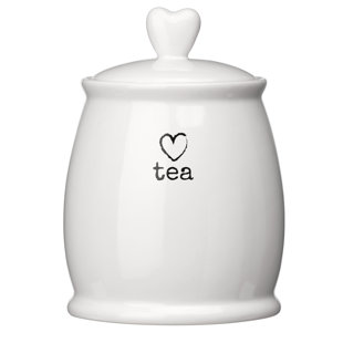 Chic Stoneware Jar