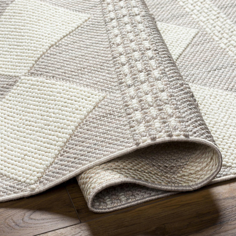 Geometric Indoor Rug, Rectangle 7'9" x 10'