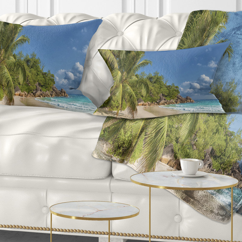 Coussin lombaire seascape anse georgette beach