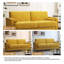 Carmelinda 157Cm Square Arms Sofa-67660341