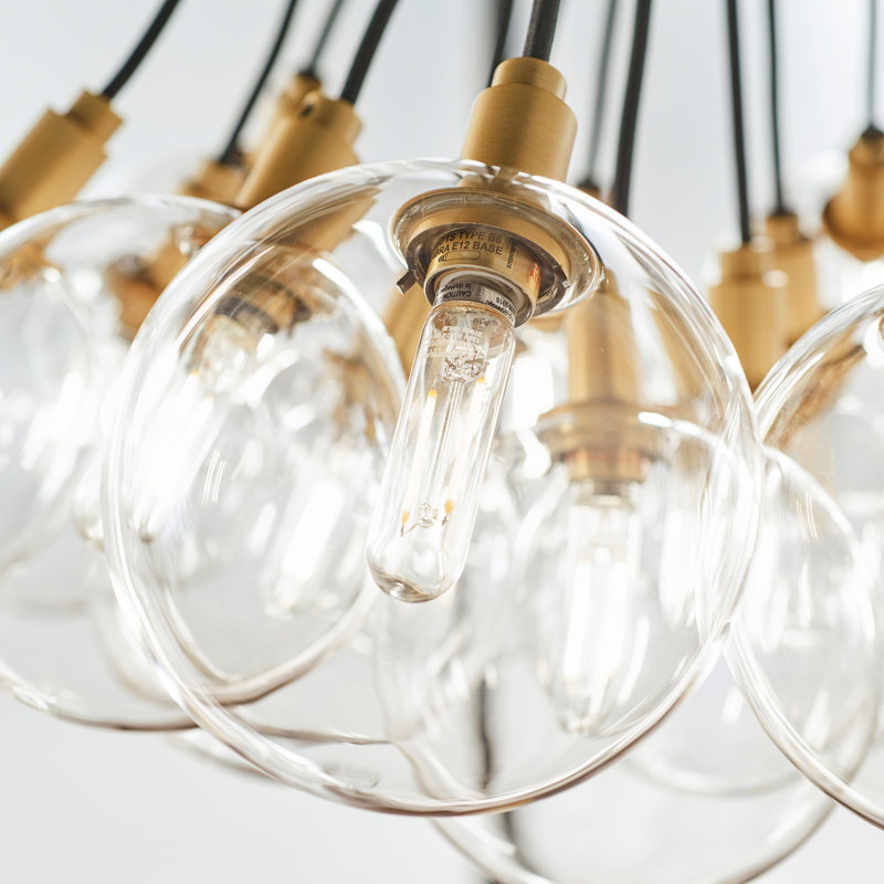 Gambit 19 - Light Pendant, Yes, Aged Brass