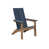 Navy Blue/Antique Mahogany