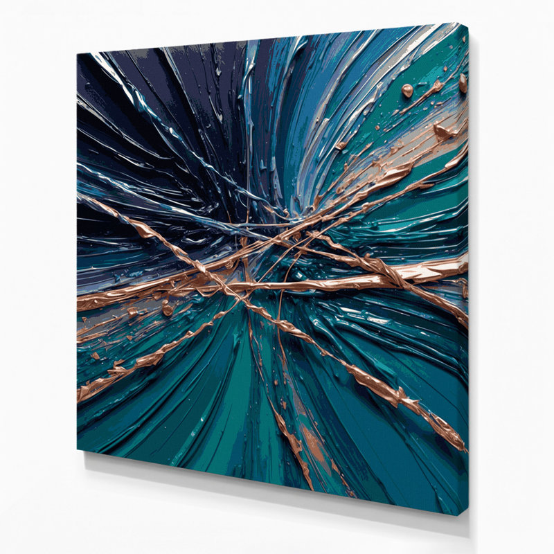 Art mural sur toile Sci Fi Quantum, H 32 po x l 32 po
