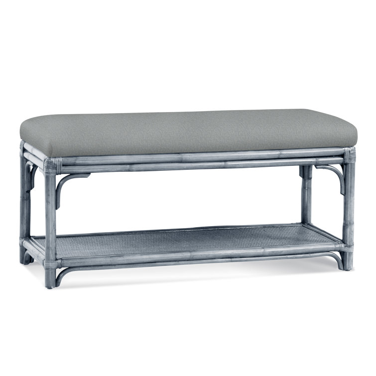 Banc de rangement en osier Summer Retreat
