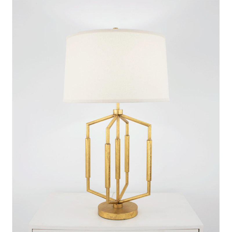 Mura Table Lamp, Gold Leaf