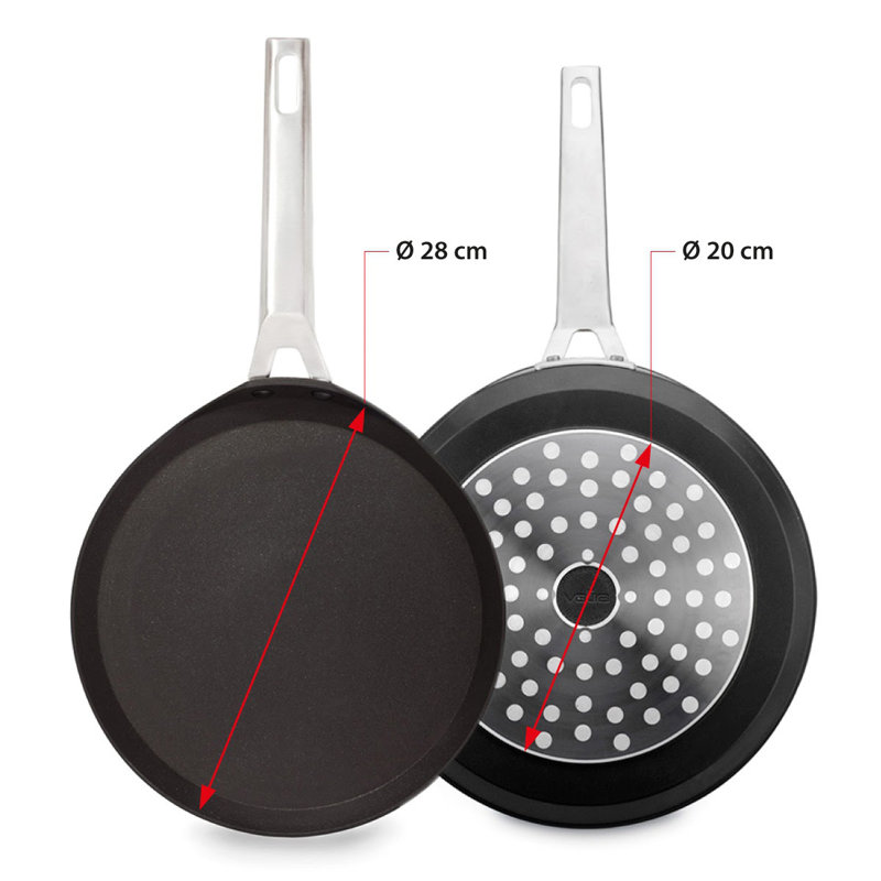 Hogue Aluminum Non-Stick Crepe Pan