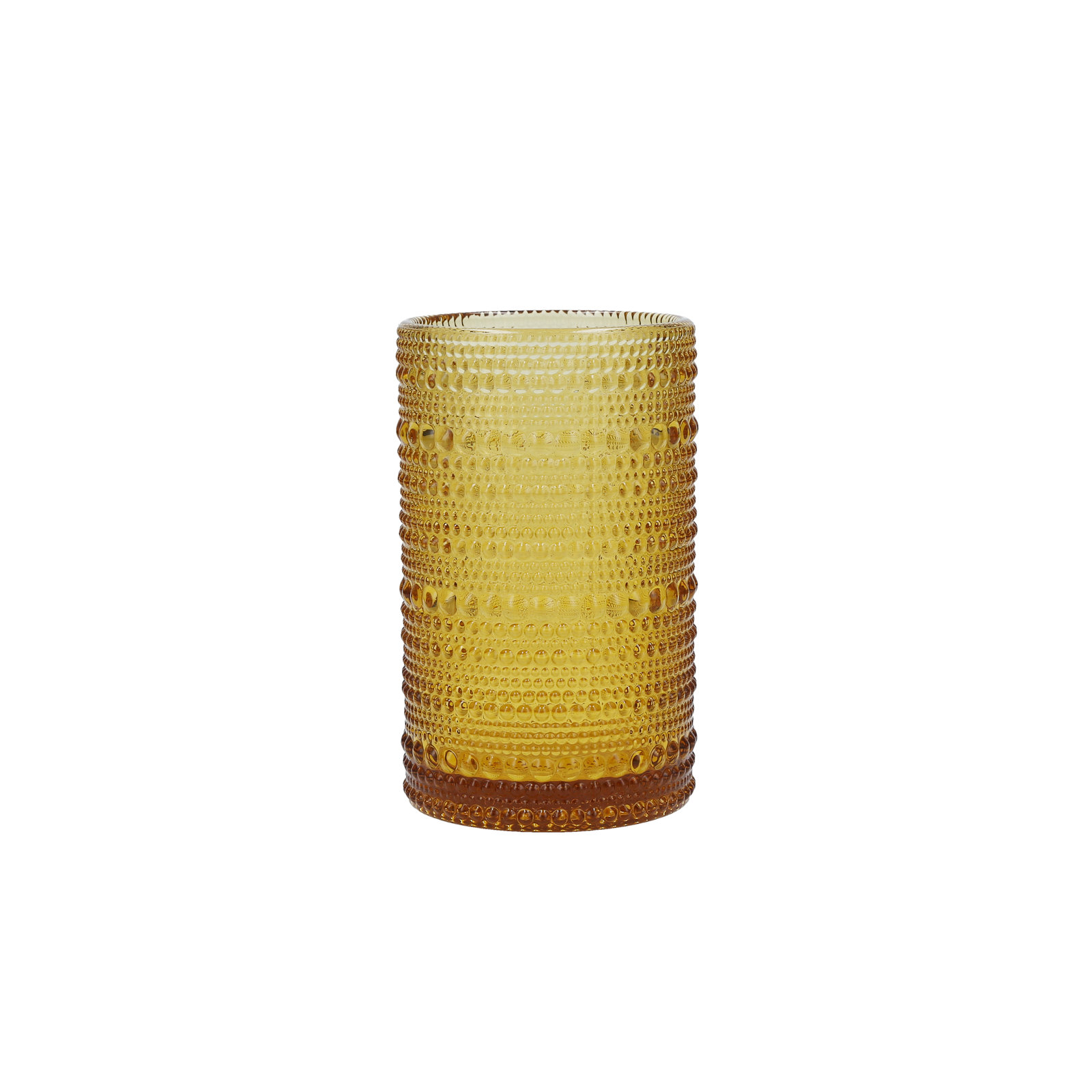 Jupiter Drinking Glass, Amber, 13 oz.