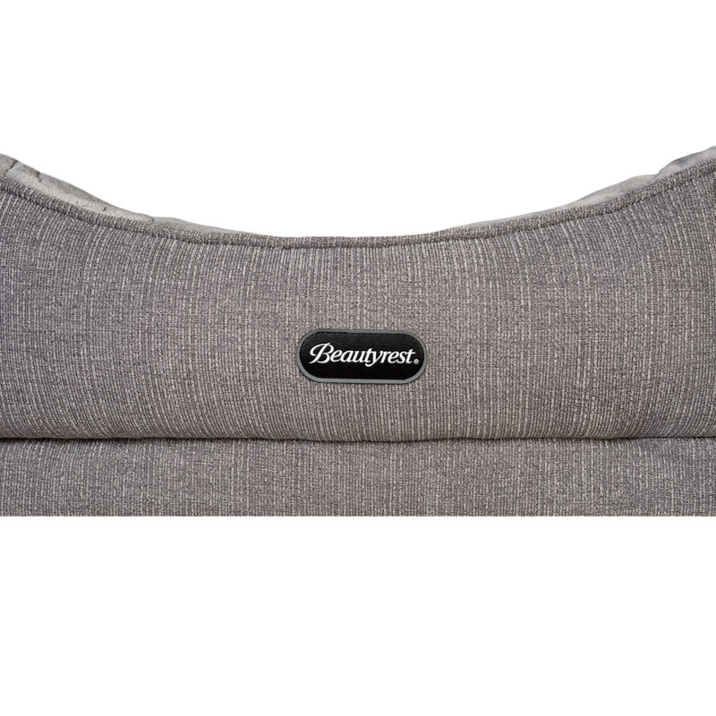 Traversin matelassé ultra moelleux, gris, Moyen (H 9 po x l 28 po x P 25 po)
