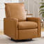 Fauteuil inclinable à bascule pivotant manuel rembourré pour chambre d'enfant-275771756