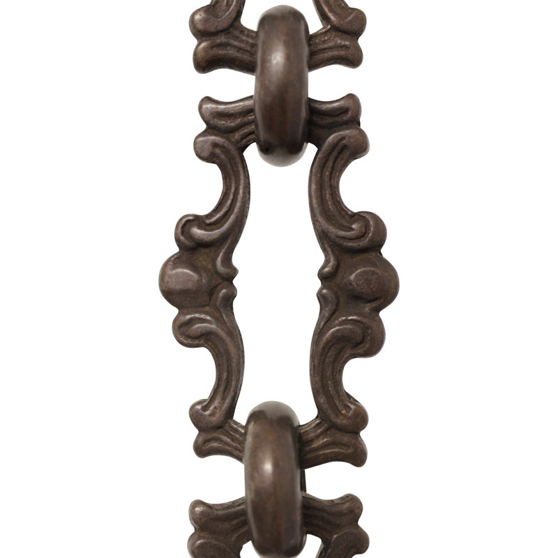 Motif à mailles soudées ou chaîne cassée, Bronze