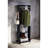 Stylish Hall Tree With Open Compartments, Hanging Rod, And Full-Length Mirror, A Practical And Elegant Addition To Your Home.