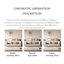 Banc rembourré beige-829425633
