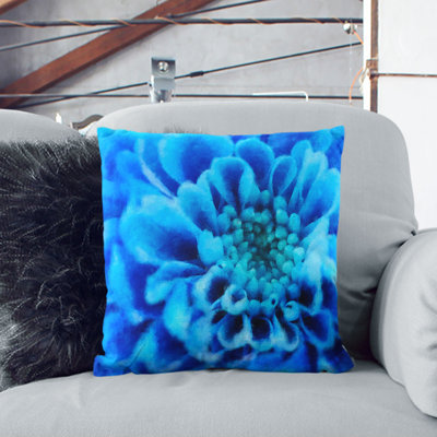 Floral Square Throw Cushion