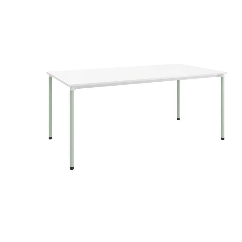 Bureau Spright, Blanc / Sauge, H 29 po x l 72 po x P 36 po