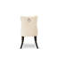 Chaises de cuisine Dallas Parson - Ensemble de 2 chaises de salle à manger capitonnées beige clair capitonnées-139641488