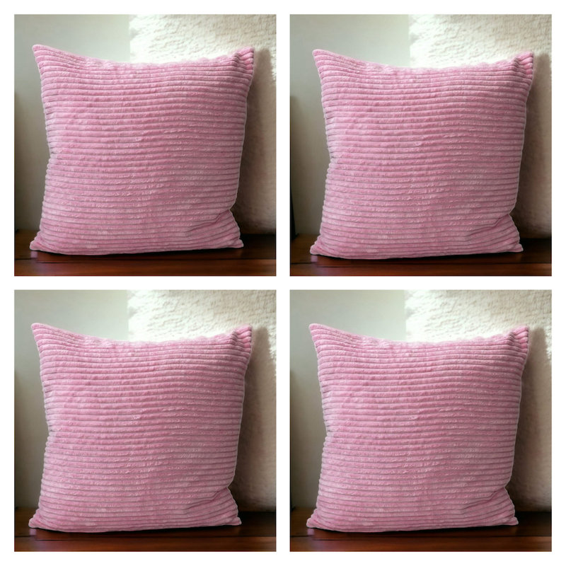 Nasuh Square Cushion Cover, Purple