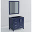 Meuble-lavabo l 36 po x P 22 po, décalé à droite et miroirs 34 po-614184657