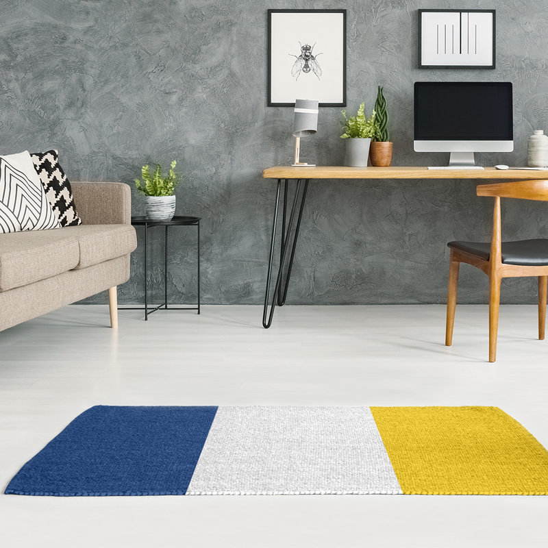 Chenille Indoor Rug, Rectangle 4' x 6'