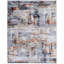 Lipe Abstract Area Rug in Gray-976250797