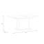 Andia Extendable Dining Table-102491324-102491321