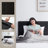 Nest Square Tufted Upholstered Adjustable Headboard-101058268-101058269