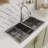 30" Drop In Double Bowl Kitchen Sink-134525537