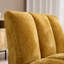 Fauteuil d'appoint moderne, méridienne rembourrée avec base en bois massif, fauteuil de lecture design pour le salon et la chambre à coucher-343340740