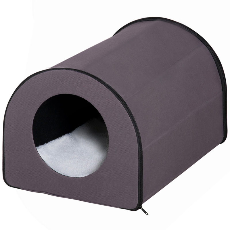 Abri pour chat portatif et imperméable pour chat Dome