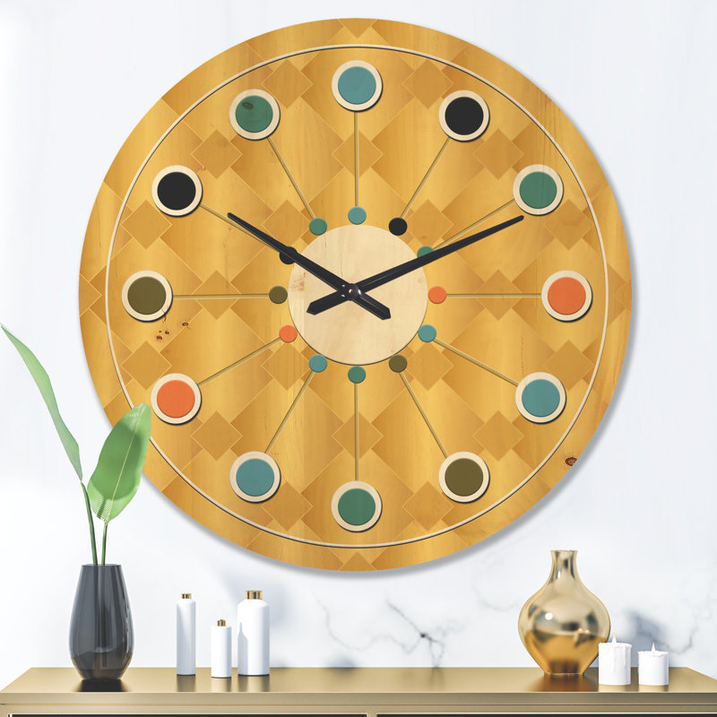 Horloge murale Golden Mid, Grand
