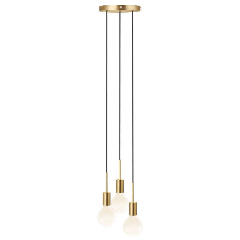 Paco 3 - Light Cluster Pendant, Brass
