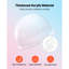 Cotton Candy Machine Cover, Transparent Acrylic Dome Bubble Shield, Cotton Candy Machine Bubble Shield Compatible with 20.5in Cottons Candies Machines Bowl for Party, Shops, Bottom Groove Design