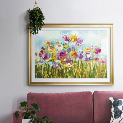 «Flight of Fancy», impression encadrée avec biseau mat et verre