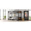 Lit superposé simple TG au-dessus de simple TG / lit mezzanine en métal, lits superposés séparables, avec barrière de sécurité surélevée