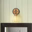 Single Transparent Dimmable Vanity Light