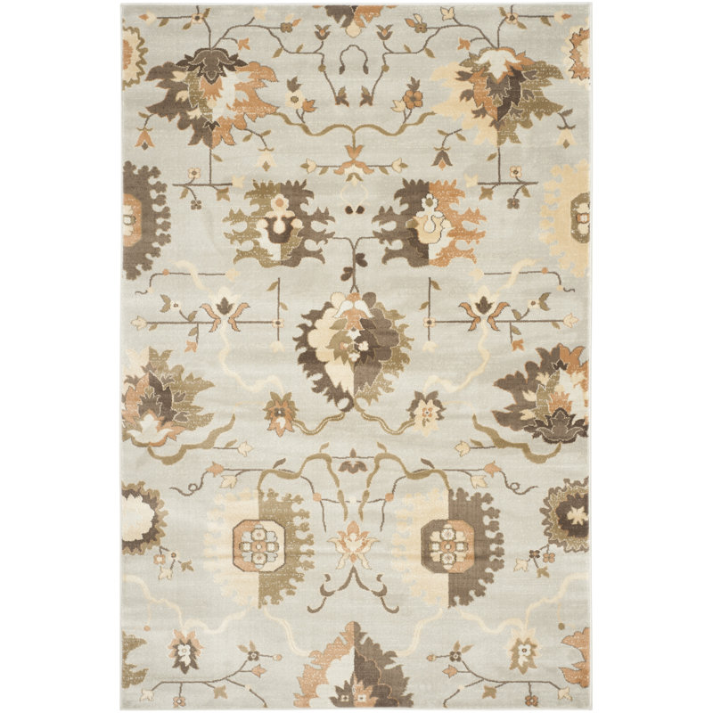 Lavelle Performance Floral Rug, Rectangle 9' x 12'