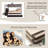 Edele Kids Twin Over Twin Bunk Bed-1194376744