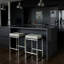 Avel Upholstered Counter Stool with Metal Frame-1338785655